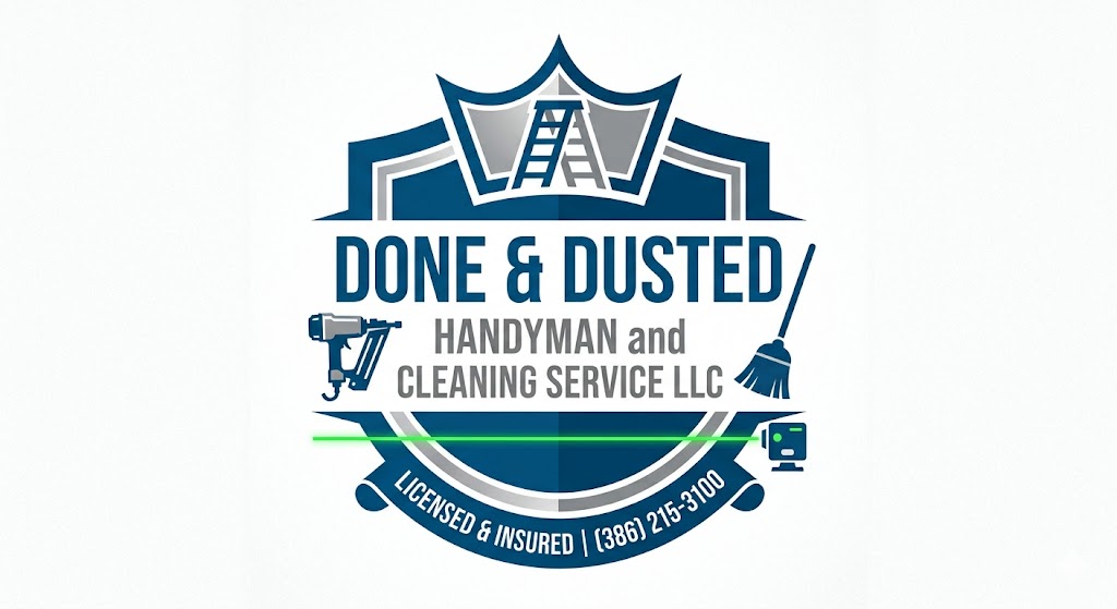Done and Dusted Handyman Logo